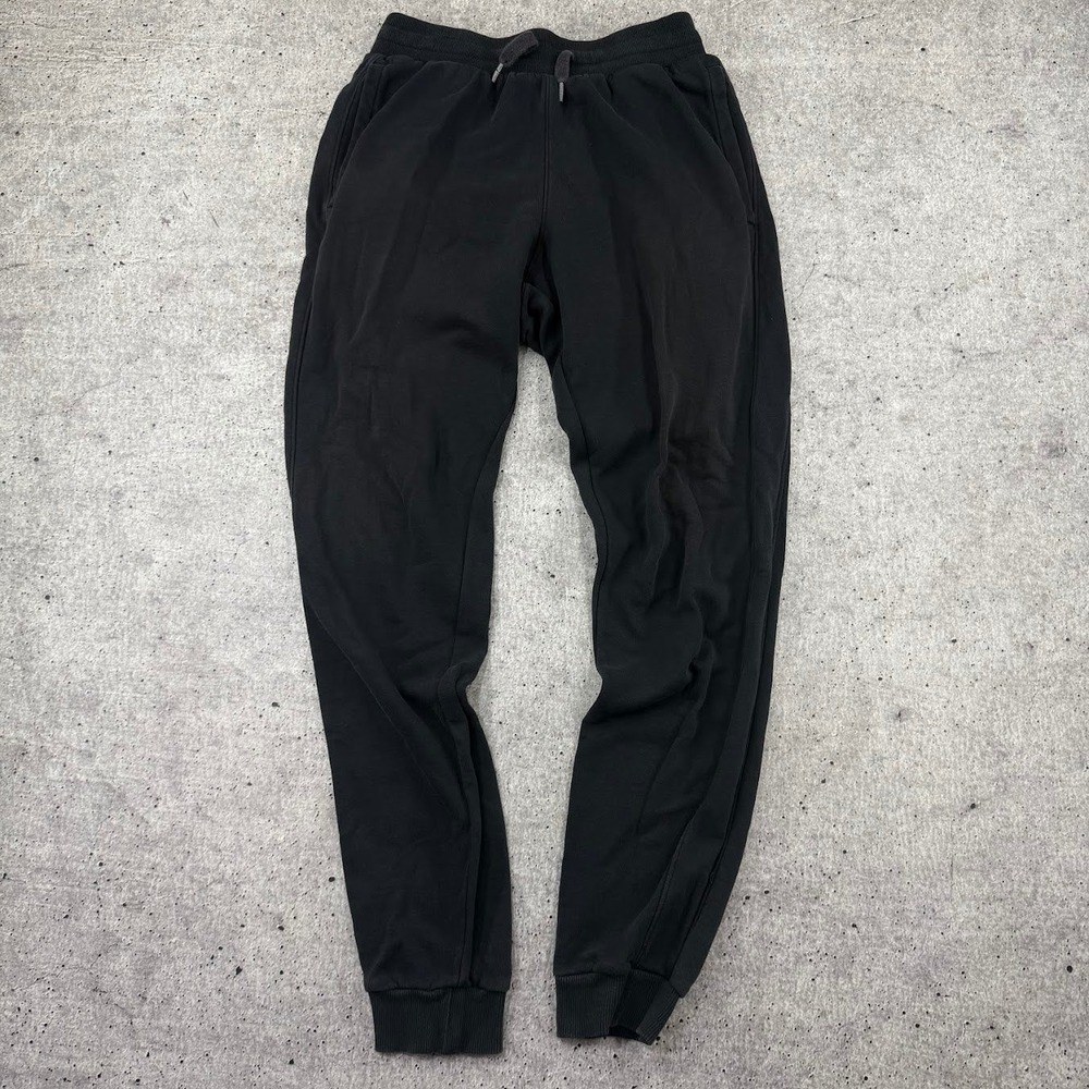 Under Armour Men's UA Rival Fleece Black Logo Joggers 1345634 Mens Small